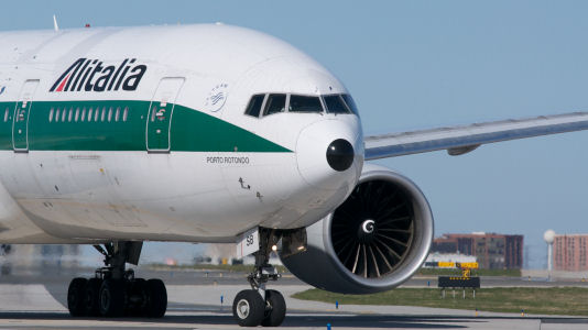 Aereo Alitalia in Ritardo guasto tecnico