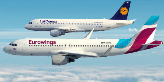 Lufthansa Eurowings wifi onboard