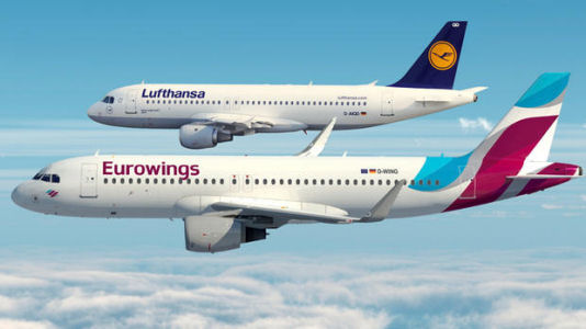 Lufthansa Eurowings wifi onboard