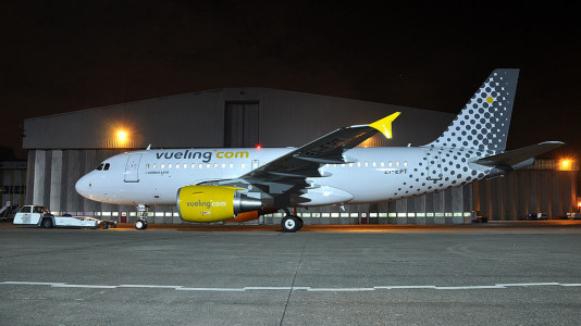 Volo Vueling in Ritardo da Barcellona