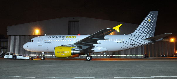 Volo Vueling in Ritardo da Barcellona