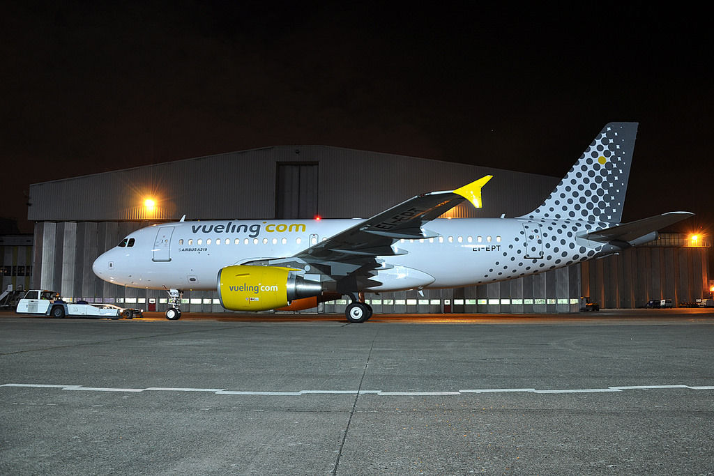 Volo Vueling in Ritardo da Barcellona