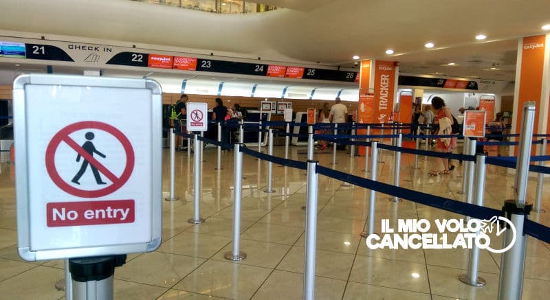 negato imbarco overbooking