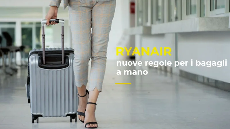 Nuove regole bagaglio a mano Ryanair