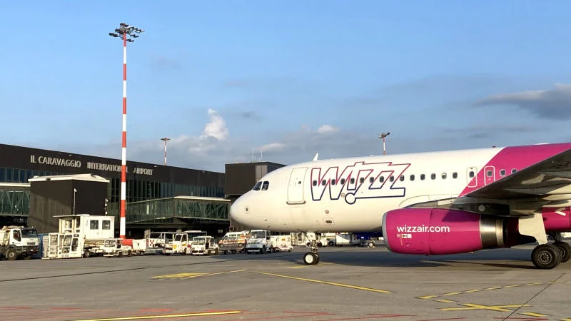 Ritardo Wizzair Bergamo