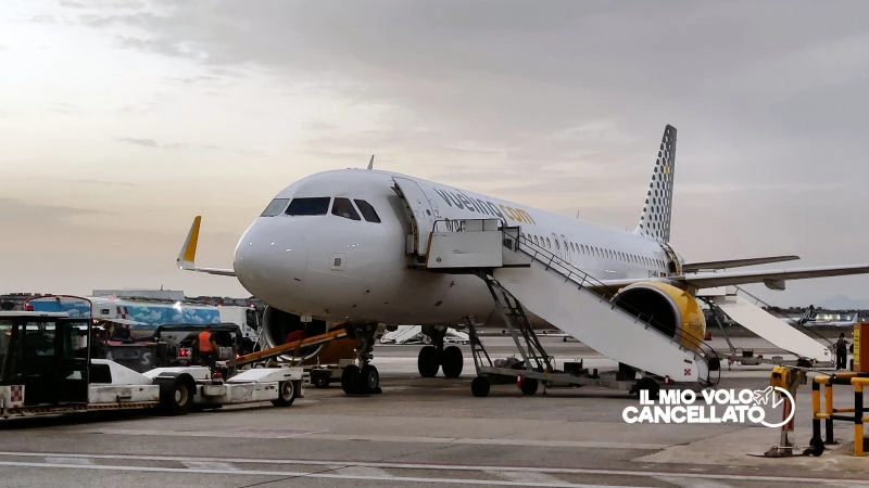 Cancellato Volo Vueling reclamo per risarcimento