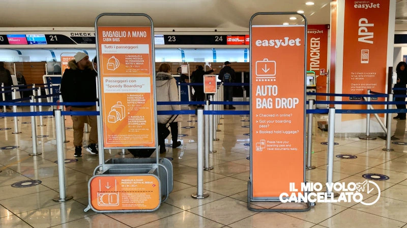 easyJet bagaglio a mano