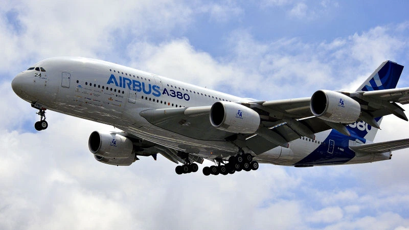 aereo più grande del mondo airbus a380